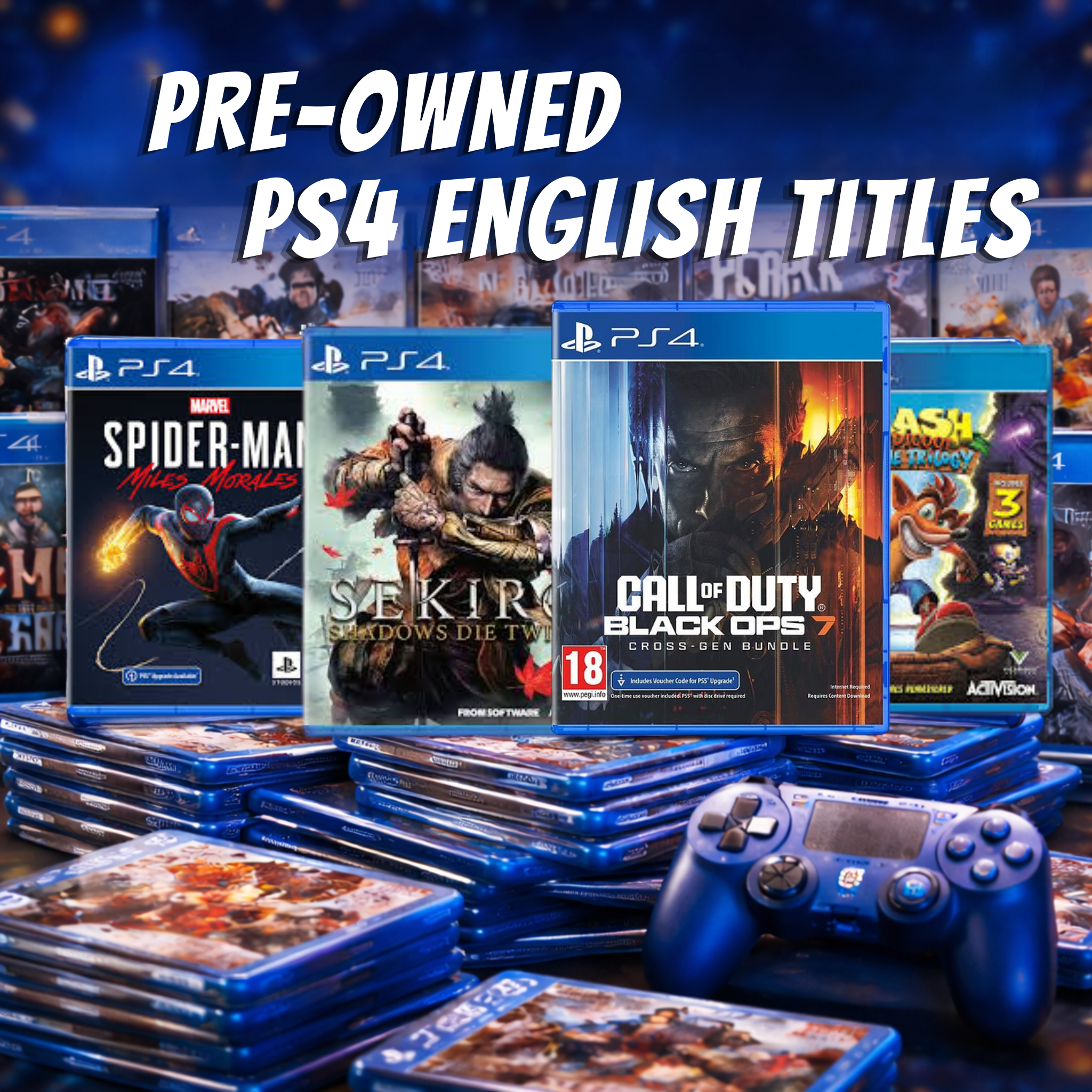 [PS4] Pre-Owned English Games / Multiple Regions